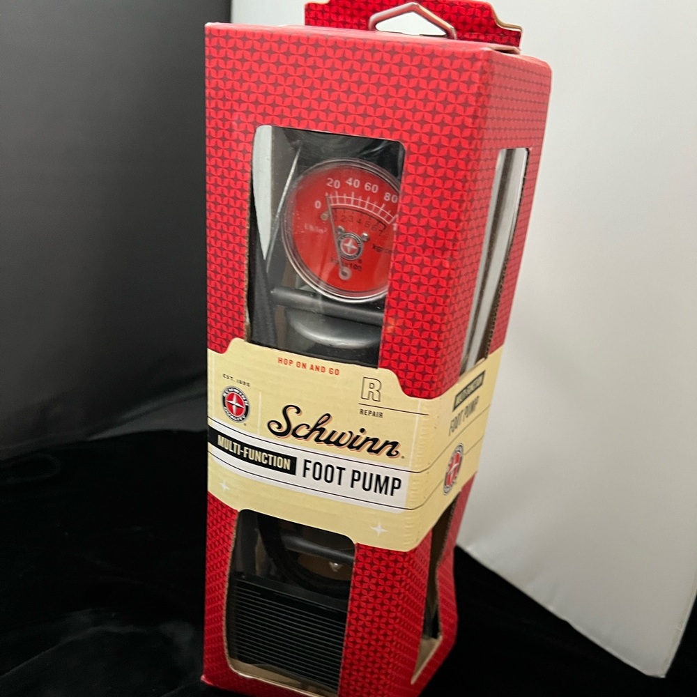 Schwinn NEW multi-function foot pump